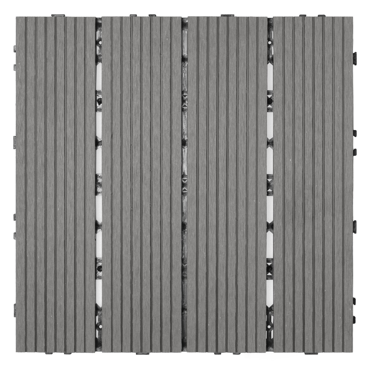 Grey Composite Deck Tiles | Golden Select