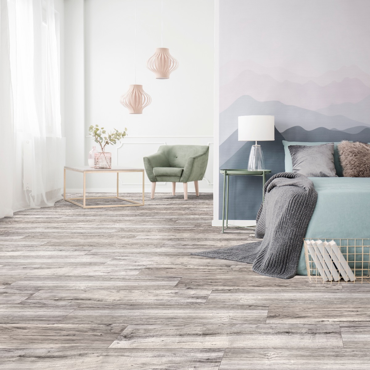 Light Grey Laminate Flooring Modern Elegance for Any Space